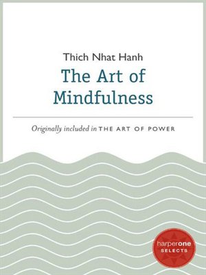 cover image of The Art of Mindfulness